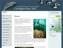 Tablet Screenshot of cardiganbaysac.org.uk